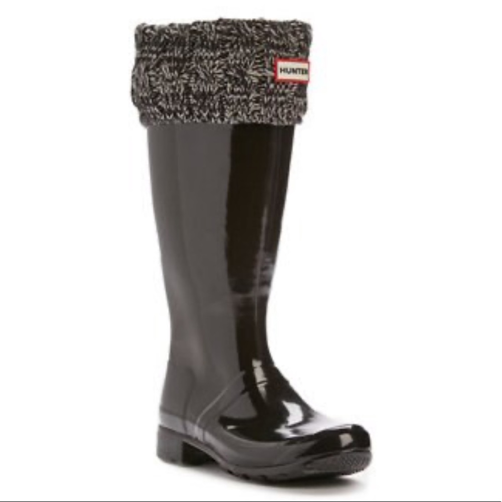Hunter boot Six Stitch Cable Boot Sock
